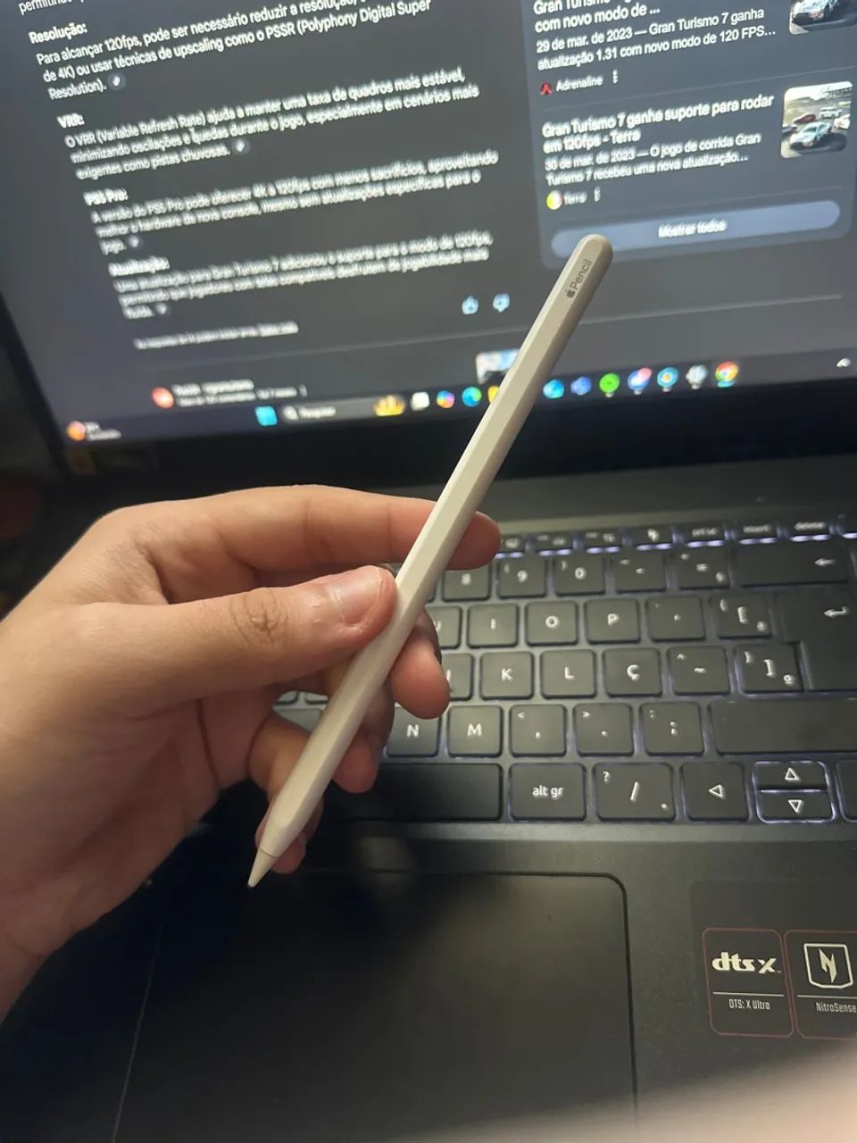 Apple Pencil segunda geração 
