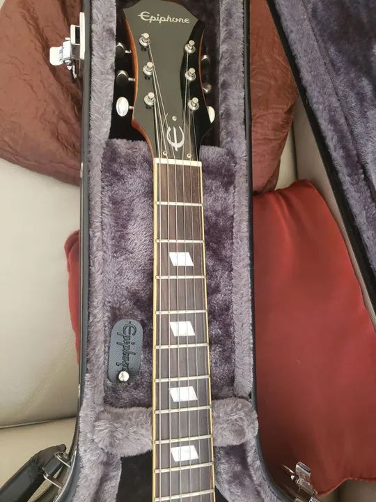 Epiphone Casino Natural COM CASE ORIGINAL - Foto 5
