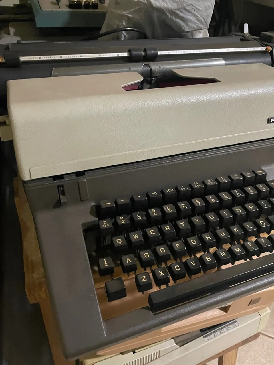 Maquina de escrever retro