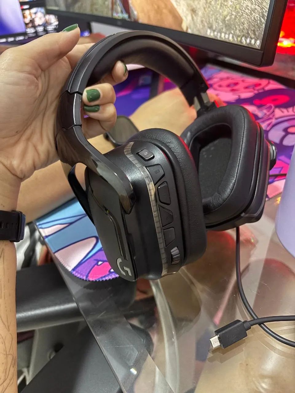 Headset Logitech G935 - Foto 4