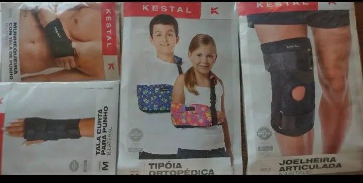 Lote de Material Ortopédico Novos Lacrados