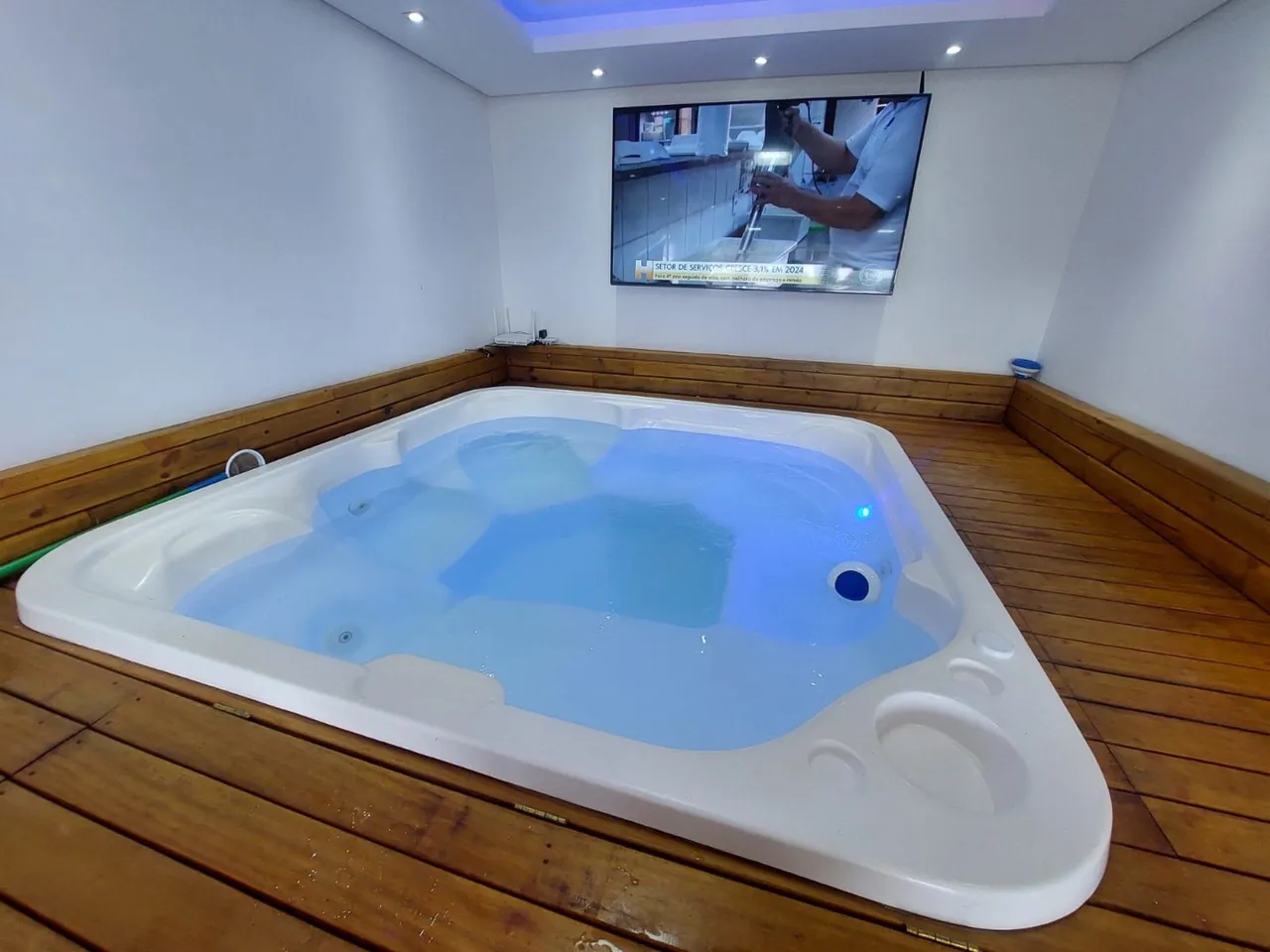apartamento tipo studio com ampla área de lazer
