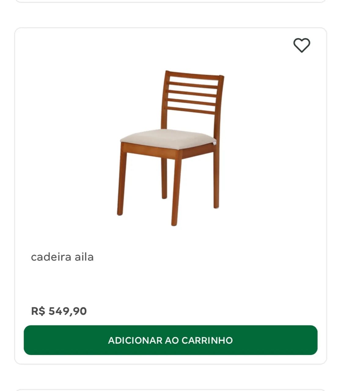 Conjunto de Cadeiras para Jantar - Madeira Maciça - Foto 3