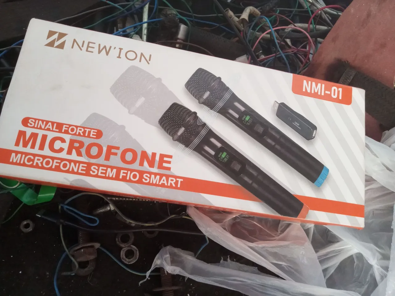 Microfone Sem Fio Smart - New'ion NMI-01