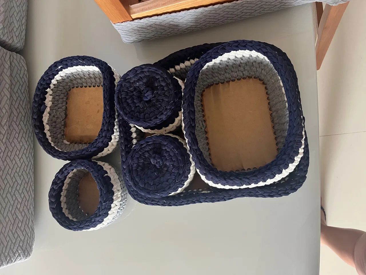 Kit higiene fio de malha bebê