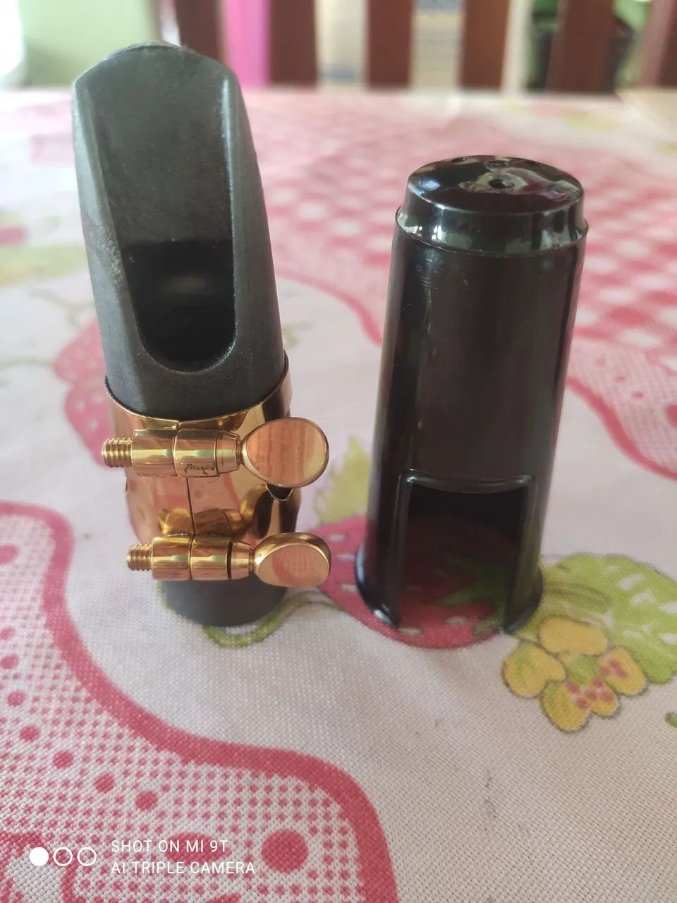 Boquilha Sax Alto TF Jumbo Java Cinza Completa  - Foto 4