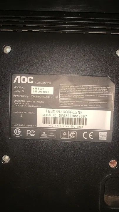 Monitor AOC E950SW - Foto 2