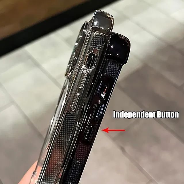 Case Magnética P/ iPhone 13Pro Max - Preta - Foto 3