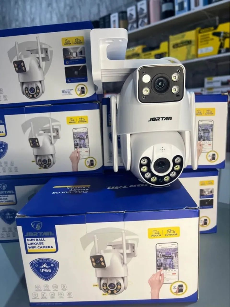 Câmera De Segurança Externa Dupla Ip Prova D'Água Wifi FULL Hd Com Visão Noturna E Infrave - Foto 5