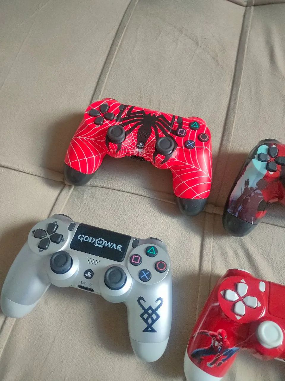 Controles de ps4 bluetooth personalizado vários modelos  - Foto 5