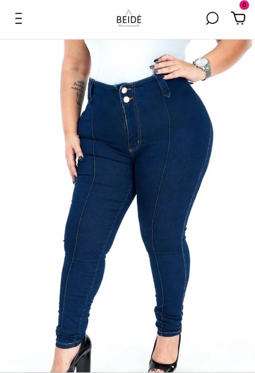 Duas Calças jeans PLUS SIZE/50