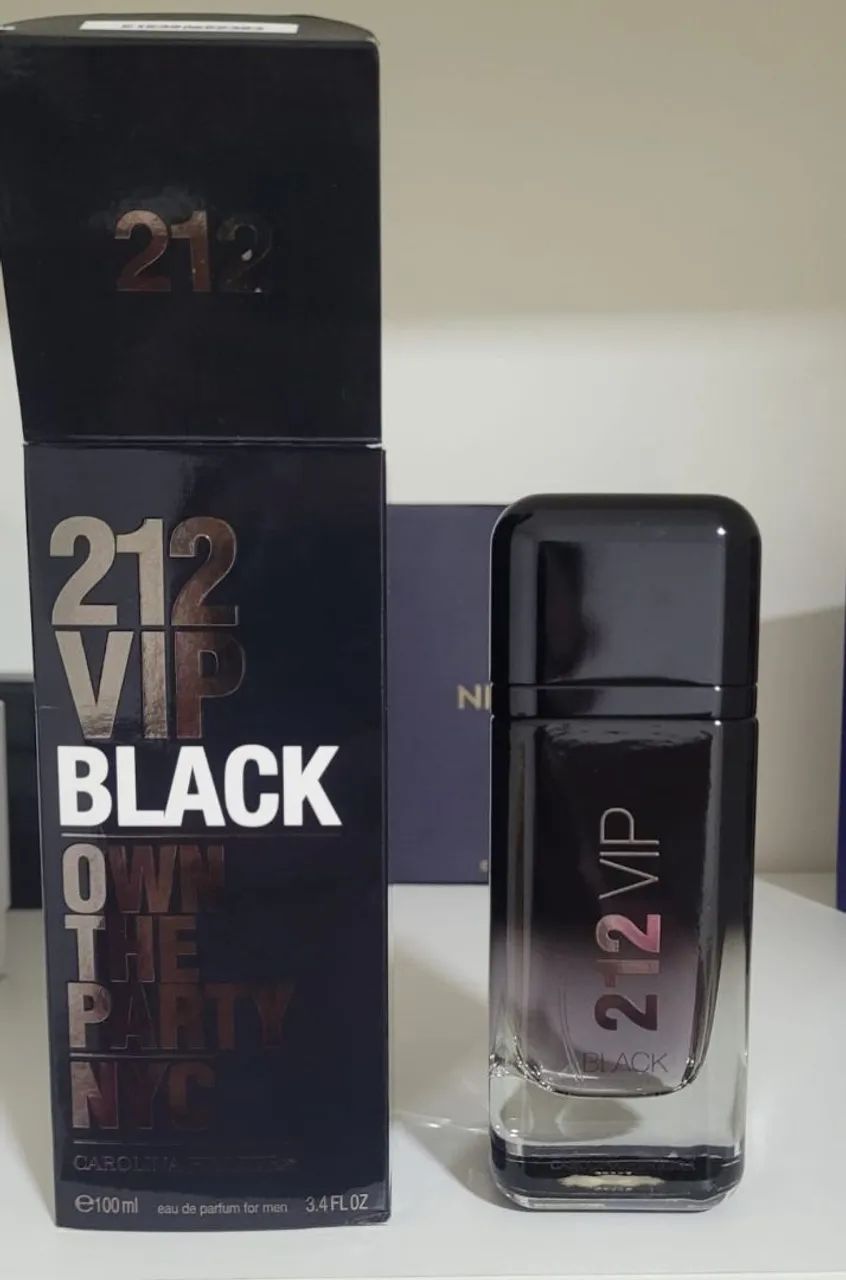 Perfume 212 VIP Black - Carolina Herrera - 100ml