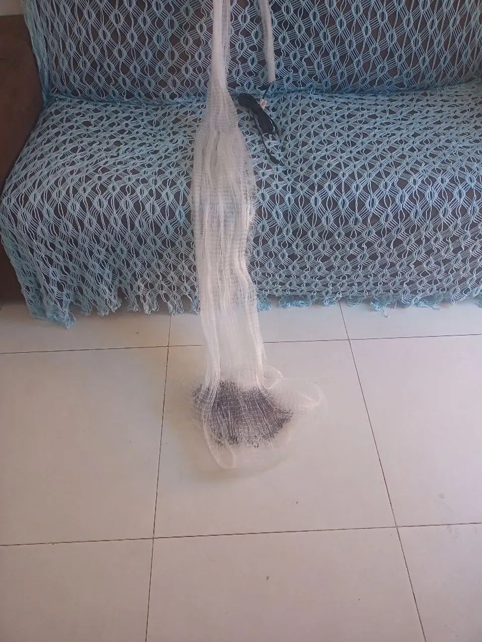 Tarrafa pra pescar camarão em promoção malha 10 - Foto 2