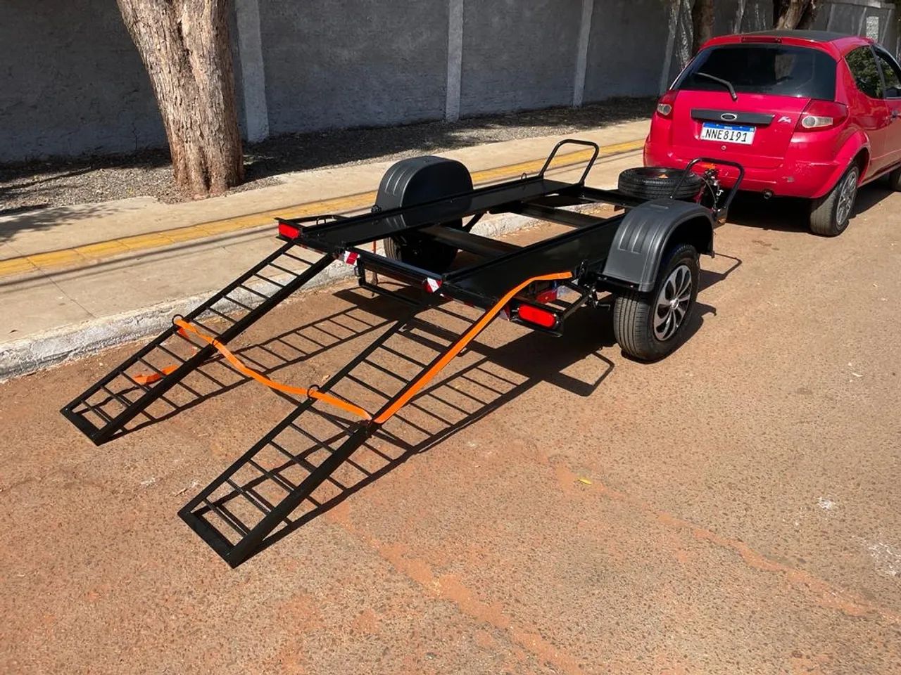 carretinha reboque para mini buggys quadriciclo e etc  - Foto 2