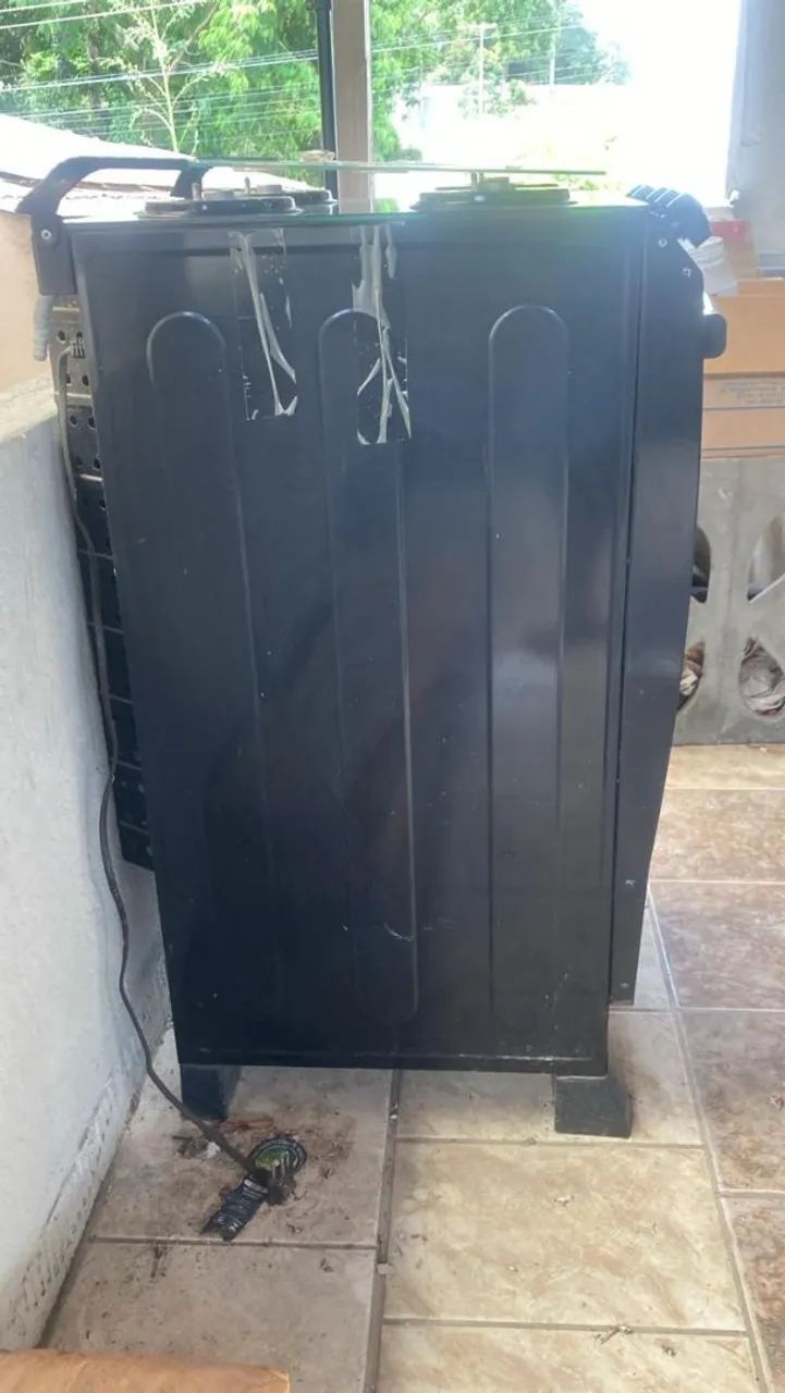 Fogão a Gás 4 Bocas Realce - Preto - Foto 5