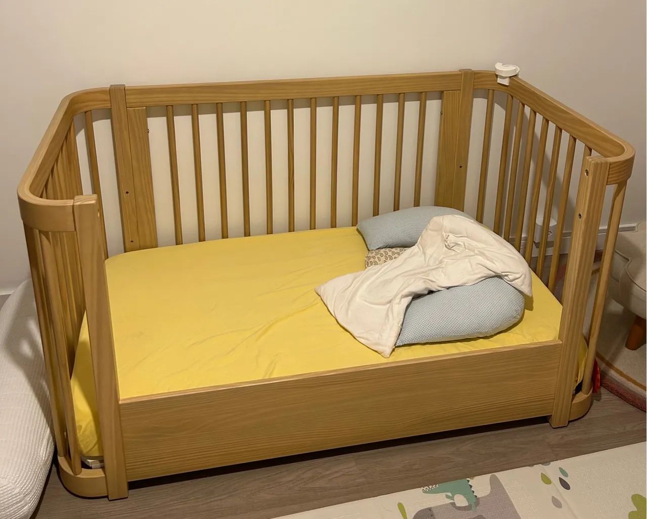 Berço evolutivo de madeira 3 em 1 Quater - Foto 4