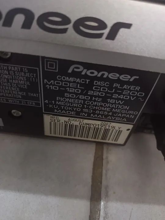 Pioneer CDJ-200 - 2 unidades - Foto 6