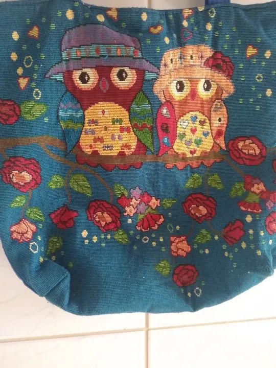 Bolsa grande com fecho - Foto 2
