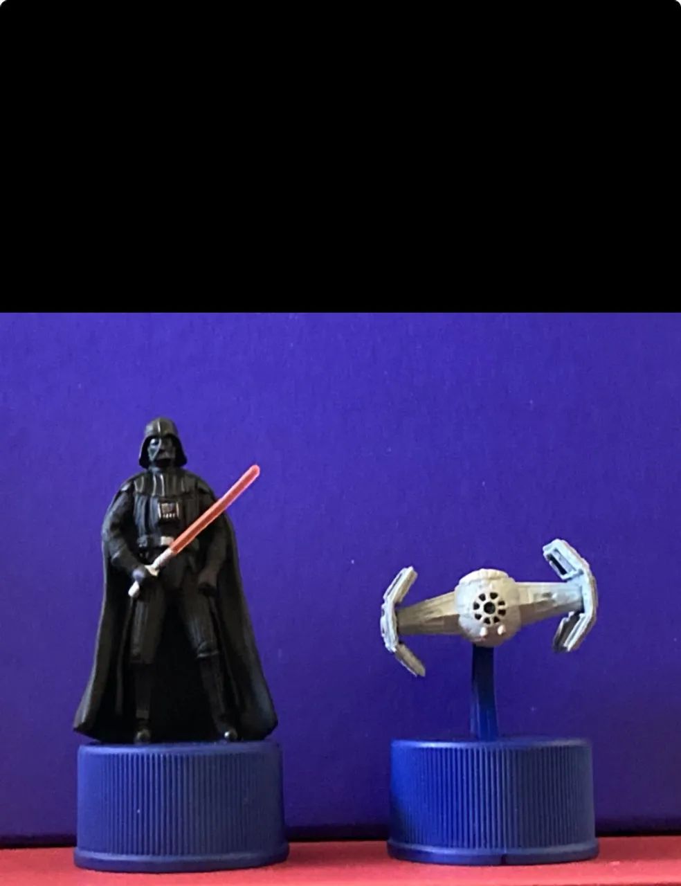 Darth Vader e TIE Fighter - Star Wars - Pepsi Miniaturas