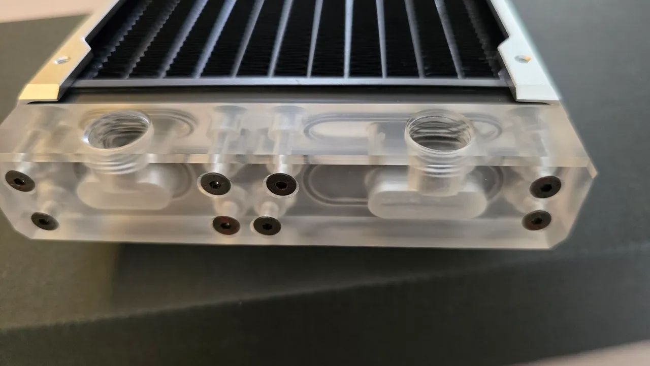 Radiador Barrowch 360mm Water Cooler Custom - Foto 3