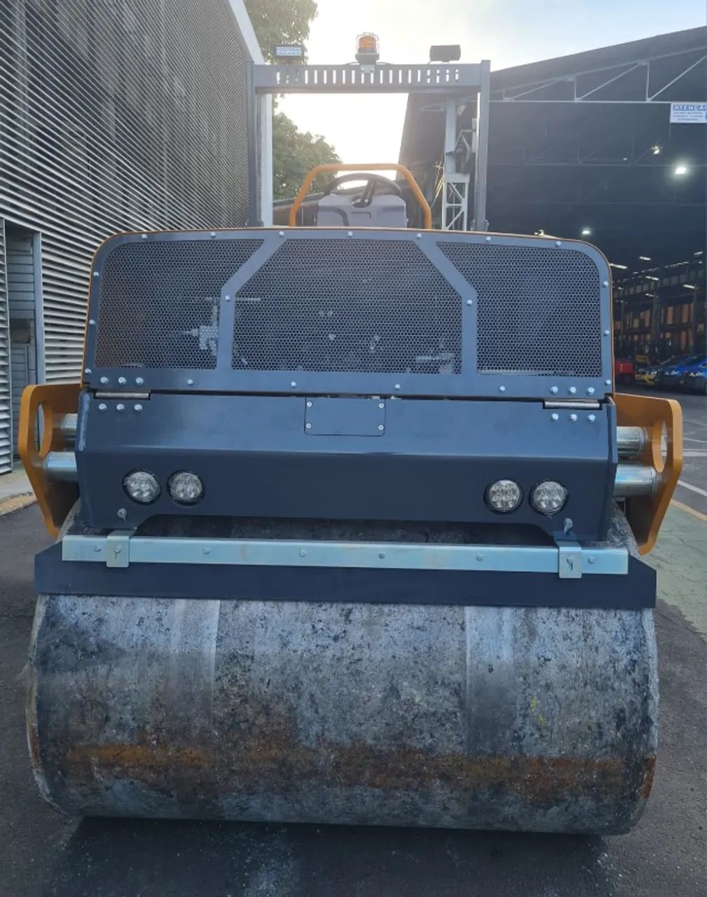 Rolo Compactador Misto Chapa Pneu Diesel Compac Power St4500 - Foto 3