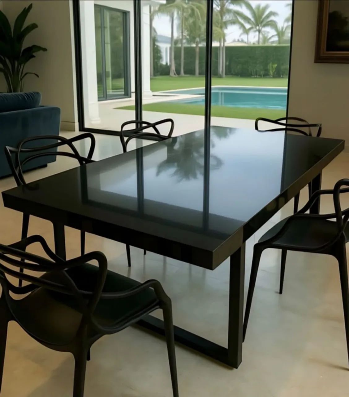 Mesa de Jantar feitas Ardósia  - Foto 5