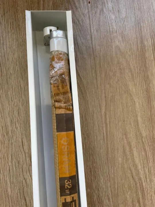 Luminária de embutir nova com lâmpada - Foto 6