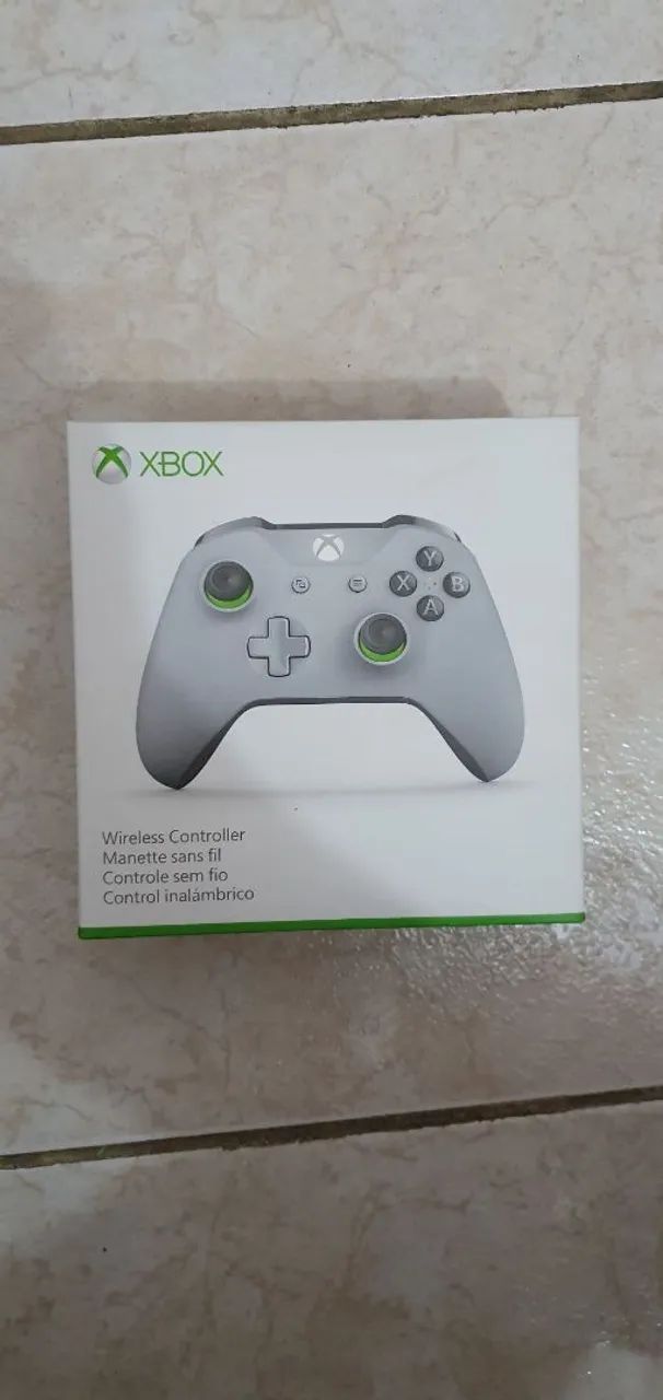 Controle Wireless Xbox - Novo na Caixa