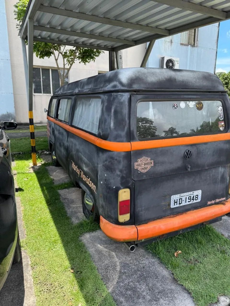 KOMBI leia o anúncio Garagem p moto ótima Food Truck lanche container depósito quiosque