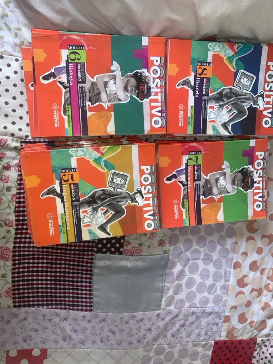 Livro da positivo módulo 5,6,7,8