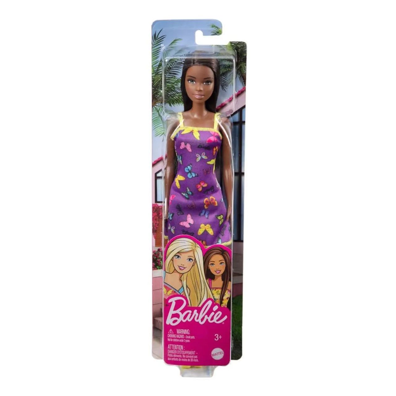 Boneca Barbie com Vestido de Borboletas - Foto 5