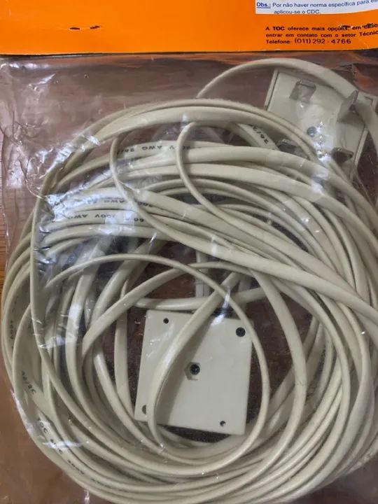 Cabo Extensão Telefone (10 metros) - Foto 2