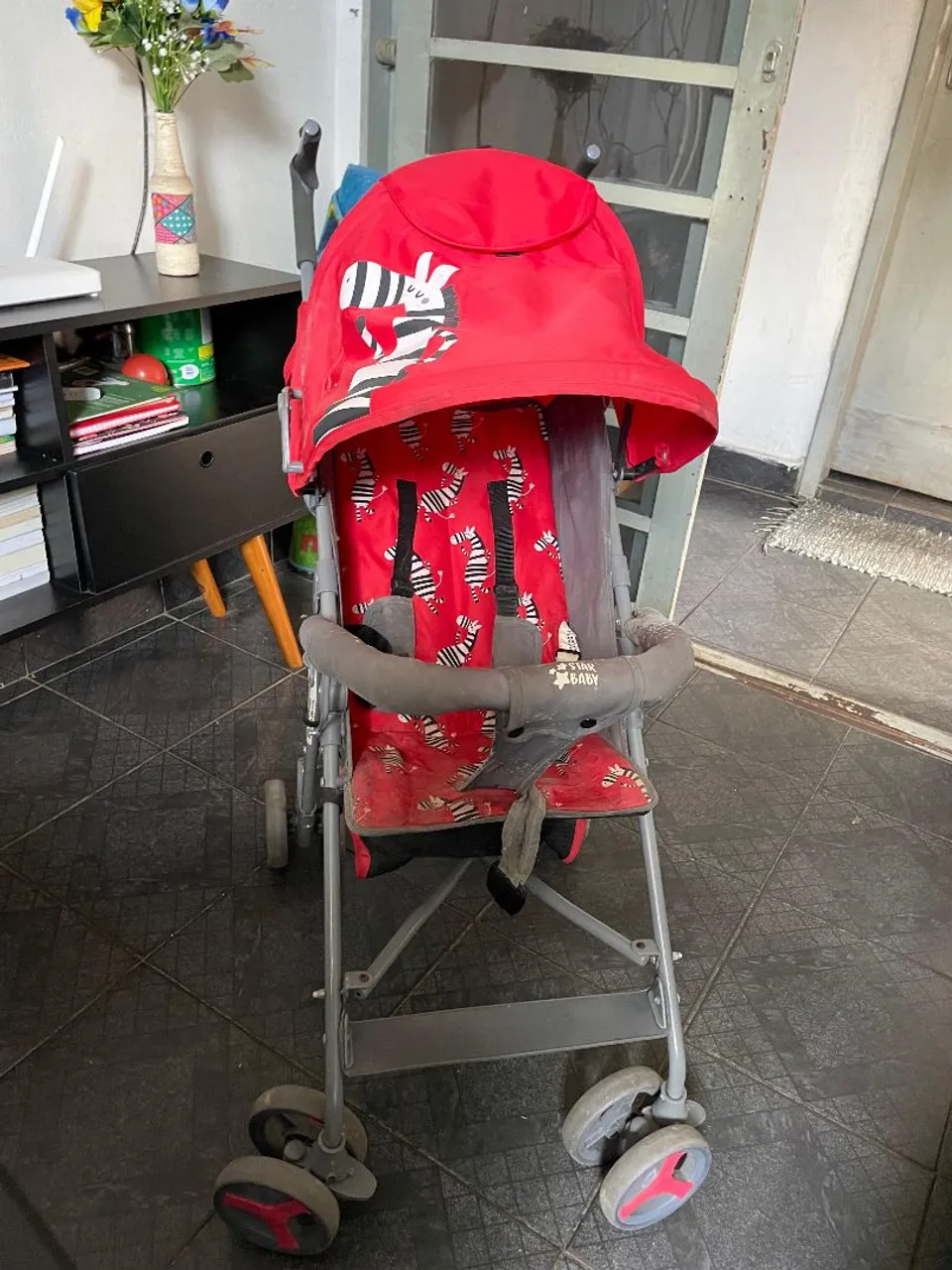 Carrinho de Bebê Zebra
