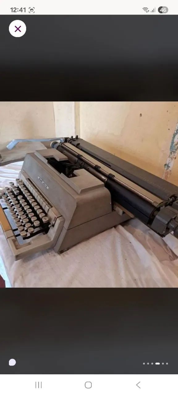 Máquina de escrever Olivetti  - Foto 2
