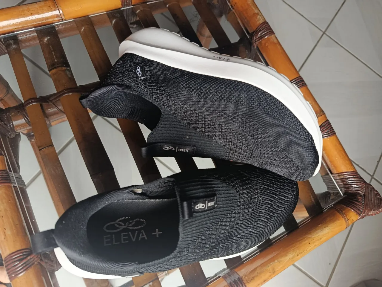 Tênis Olympikus Eleva+ Preto e Branco