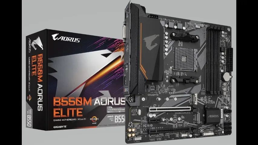 Placa Mãe B550M Aorus Elite (na caixa) AM4 - Foto 3