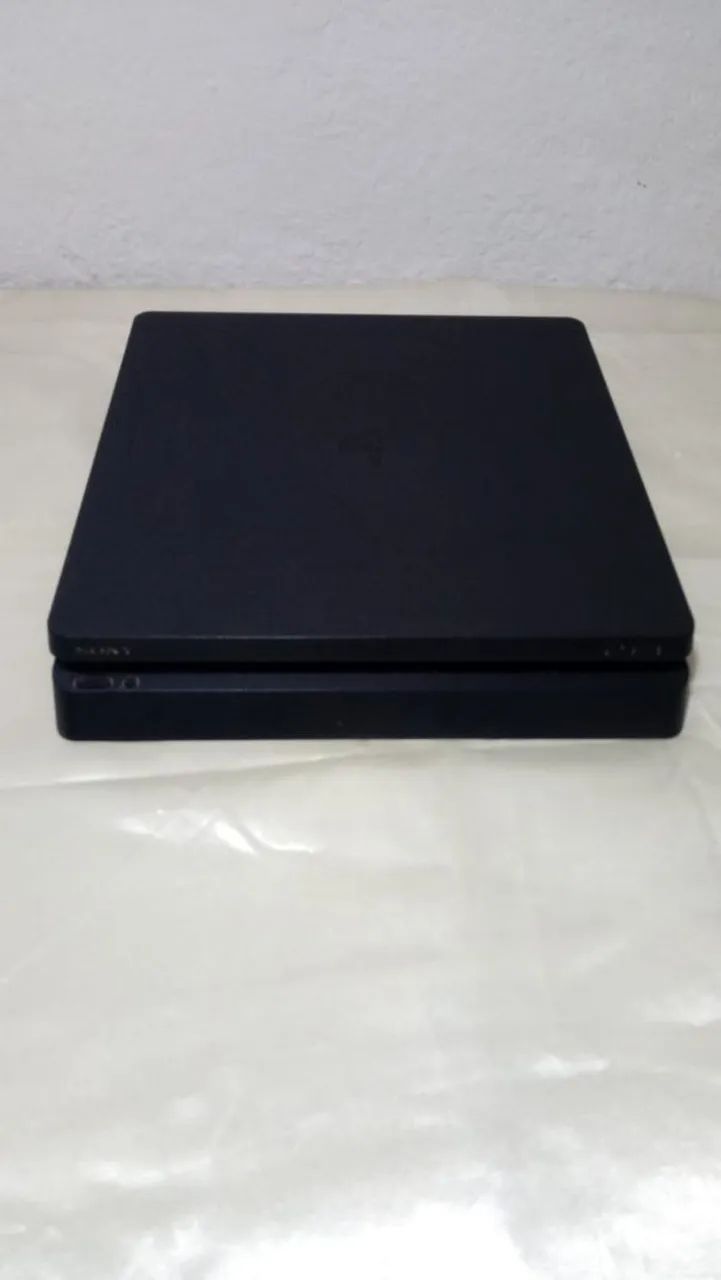 Kit Bundle Playstation 4 Slim 500gb Jetblack Cuh-2015a + 1 Controle + 5 Jogos - Foto 2
