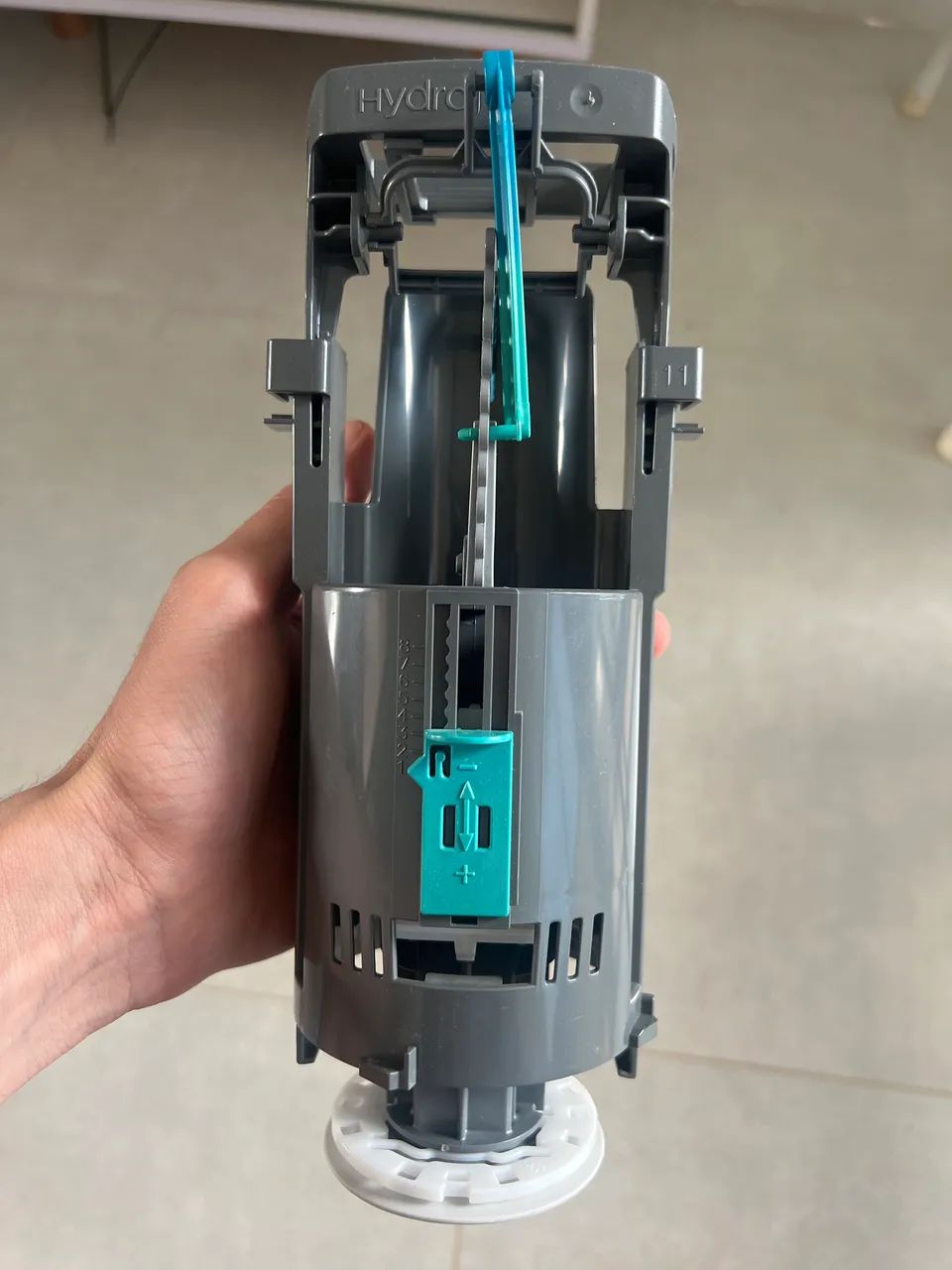 Torre Saída Duplo Acionamento para Botão Rosqueado Deca