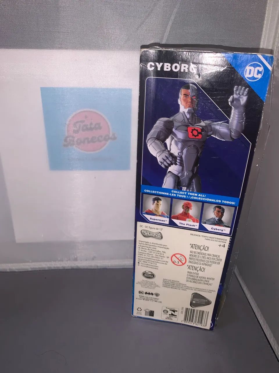 Boneco cyborg 30 cm Dc sunny novo - Foto 3