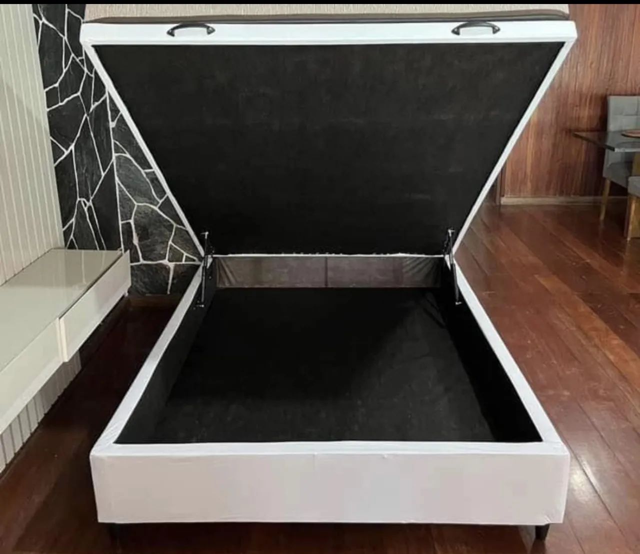 Vendo Base casal Baú (somente 2 unidades)  - Foto 2