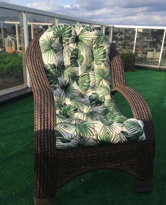Poltronas em tecido impermeável apenas fabricamos a parte do estofados  - Foto 5