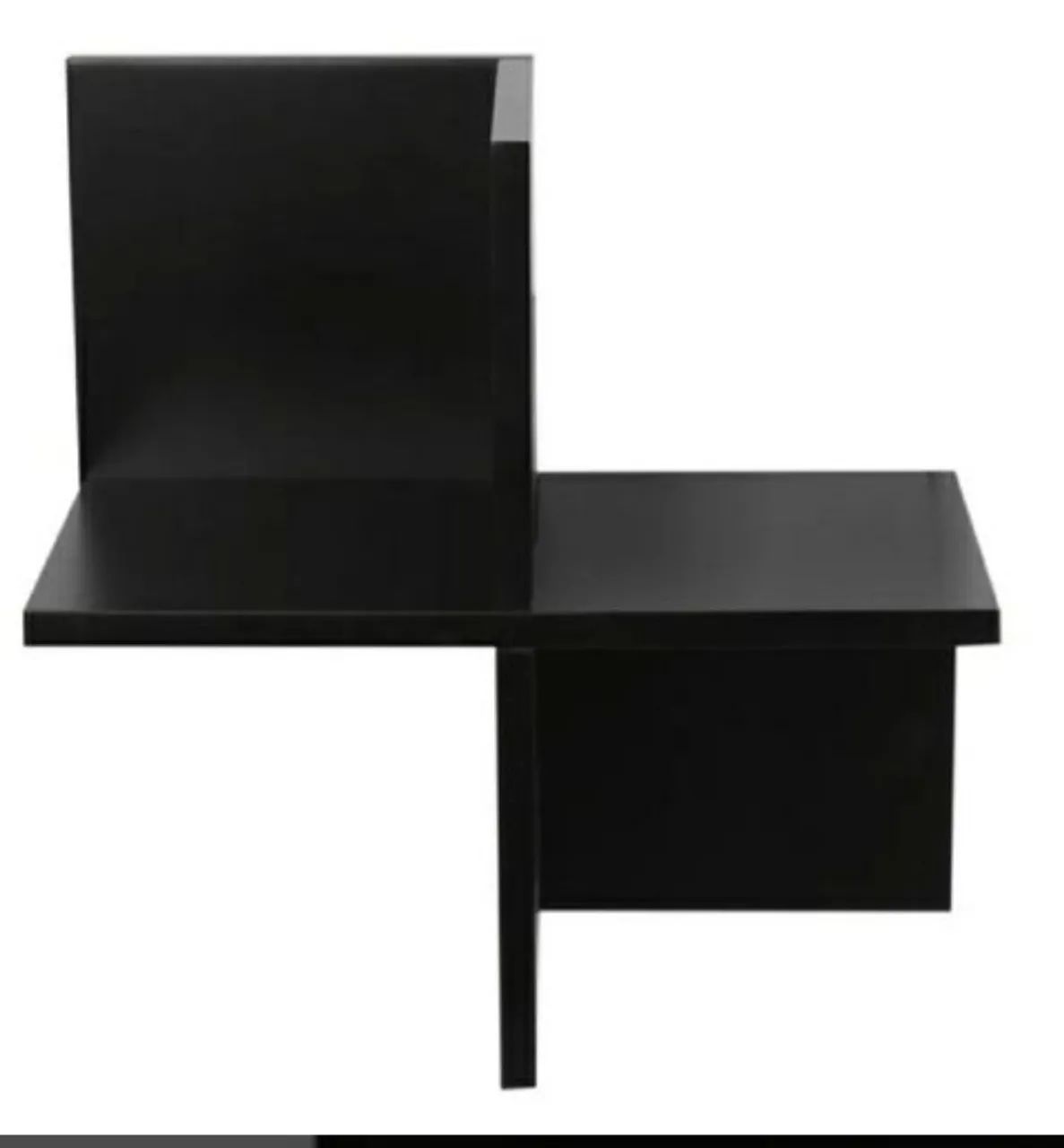 Prateleira Decorativa Preta - Foto 2