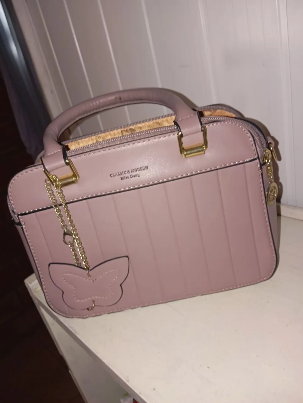 Bolsa lilás