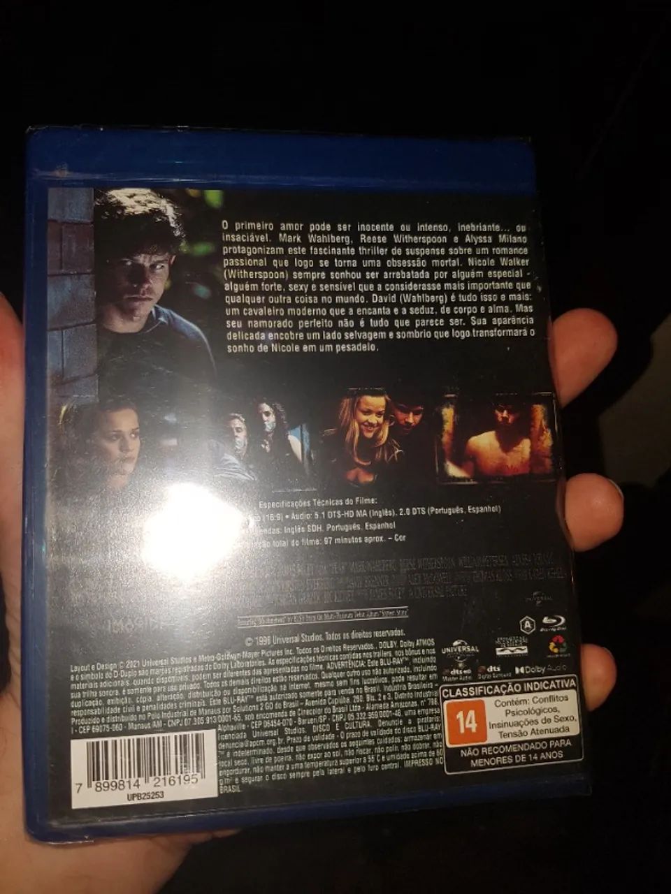 Bluray medo mark whalberg (lacrado) - Foto 2