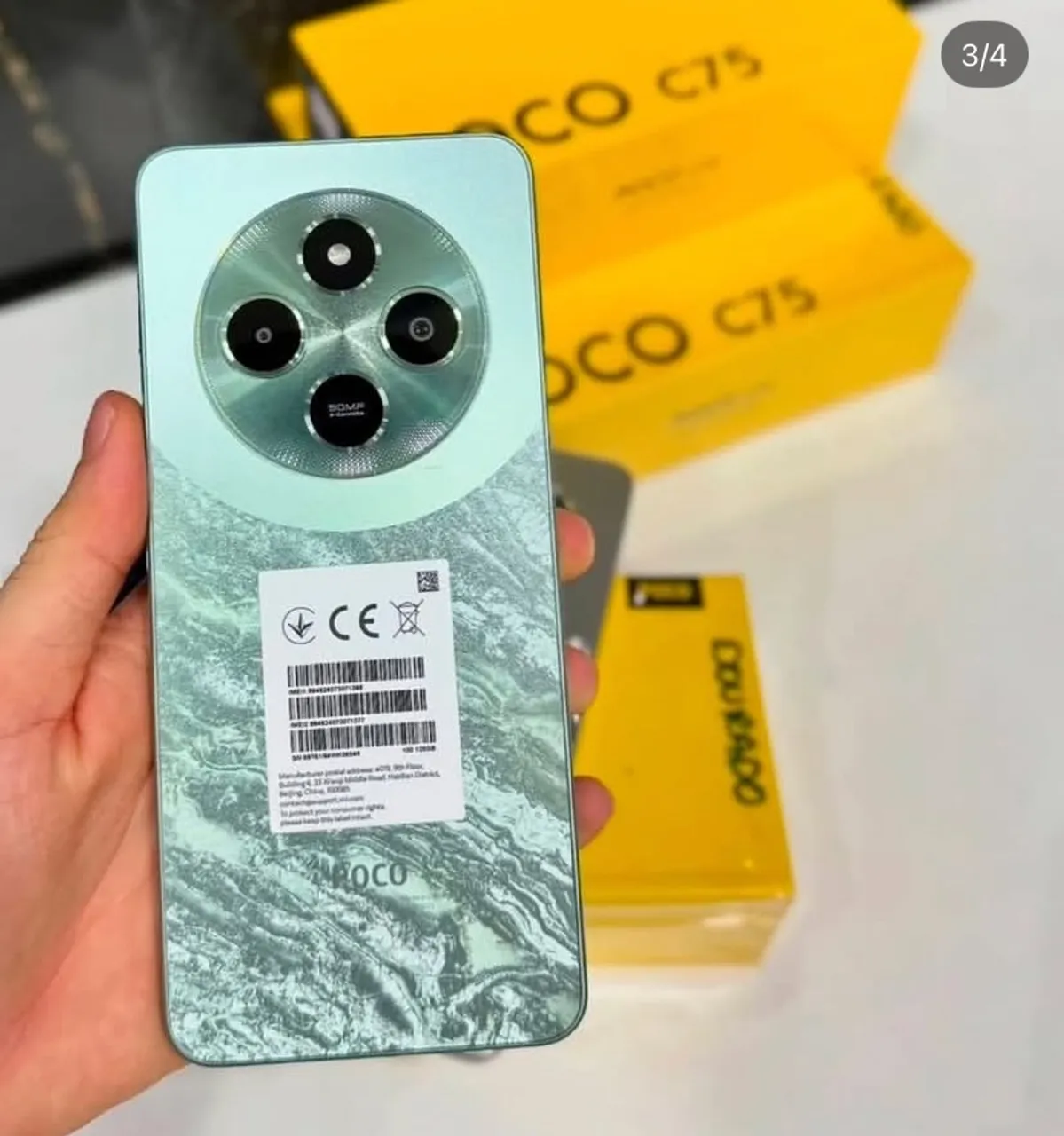 POCO C75 comprado no sábado (motivo dar venda concertei o meu )