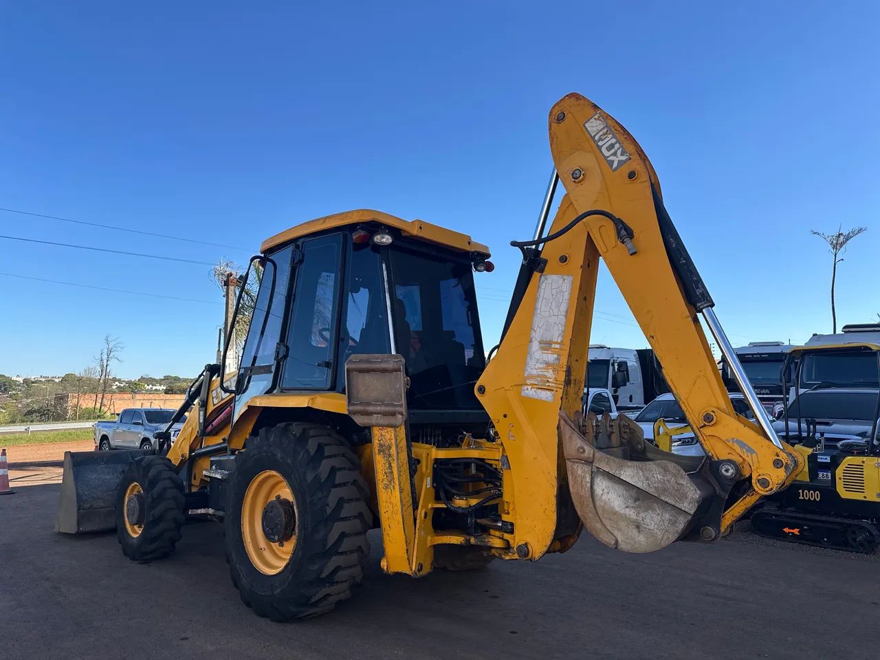 Retro escavadeira JCB 3CX 2016 4x4  - Foto 4