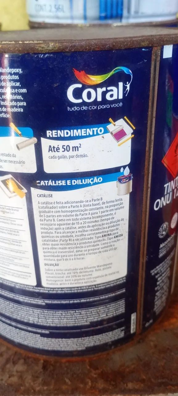 Tinta epóxi com catalisador  - Foto 2