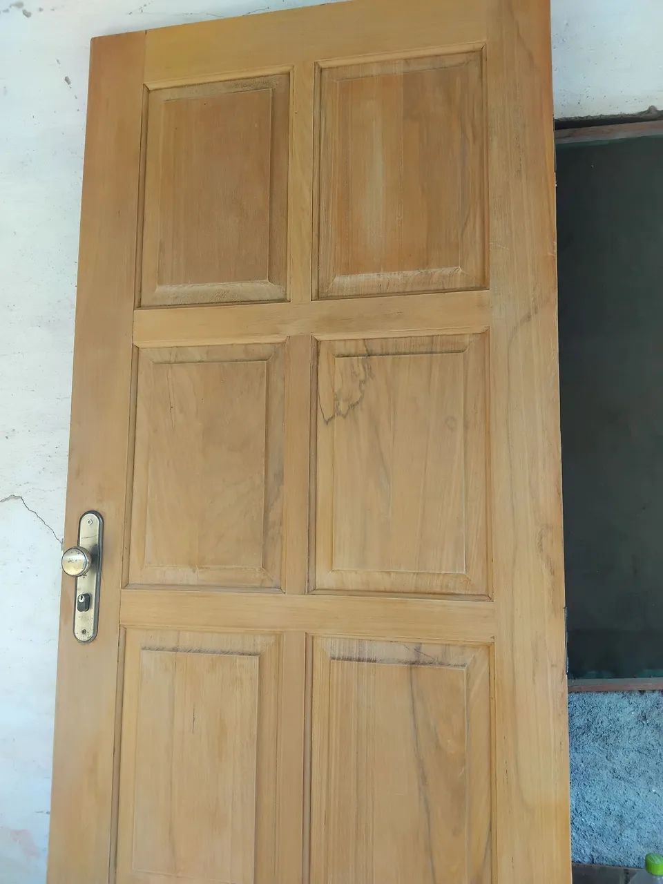 Porta de Madeira com Batente 