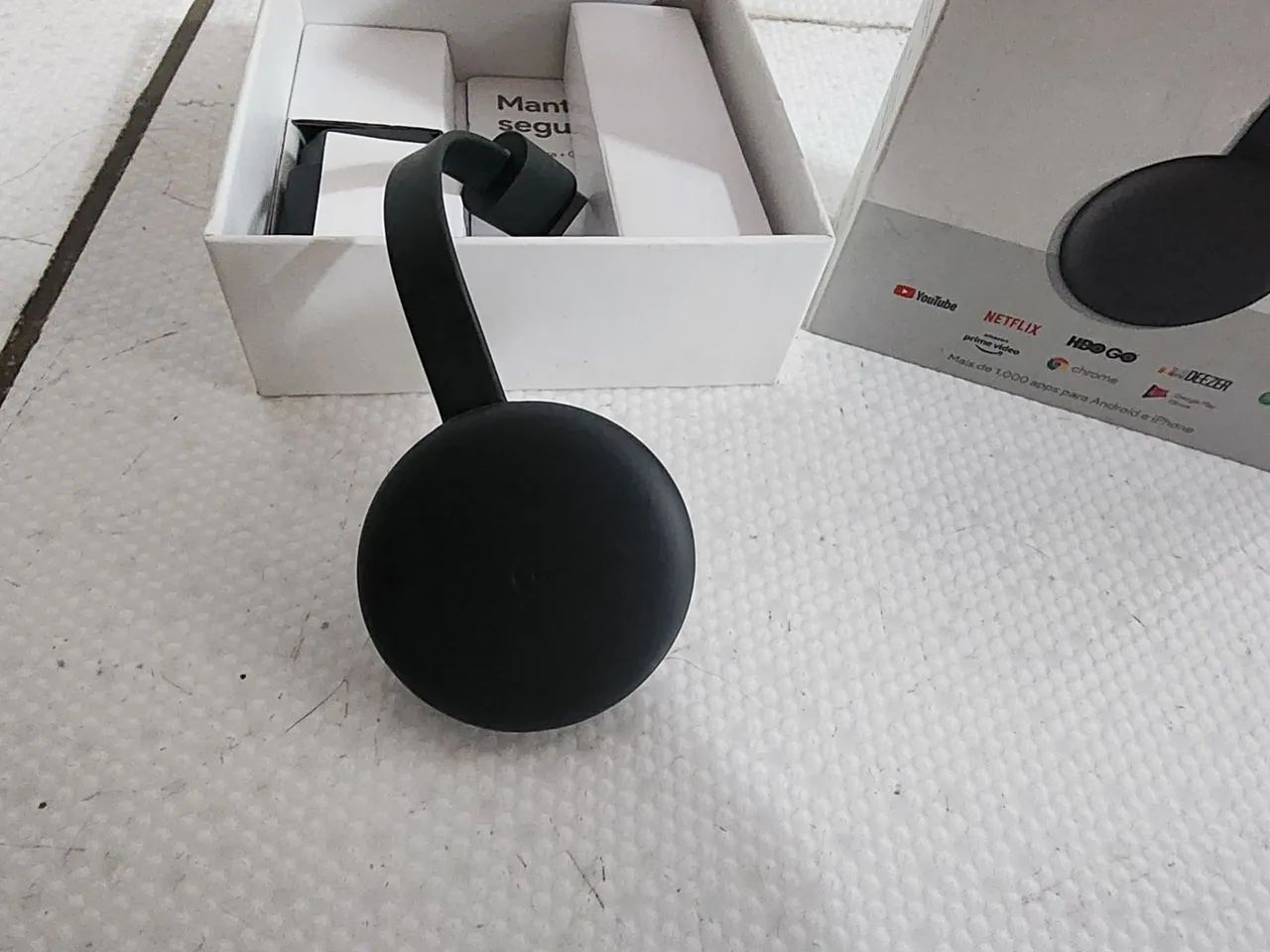 Google Chromecast 3ª Geração Full HD - Na Caixa e Completo - Foto 2