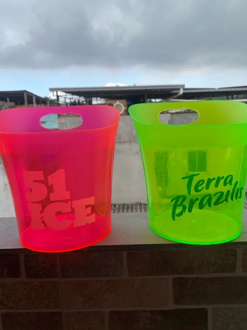 Balde para gelo e bebidas